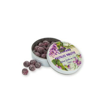 Pastilles Violettes artisanales et biologique Oriza L. Legrand