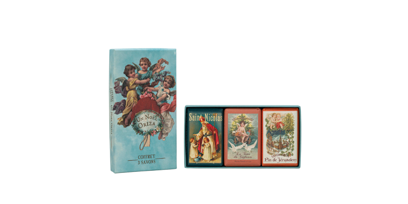 Box of 3 soaps "Un Noël Oriza…"